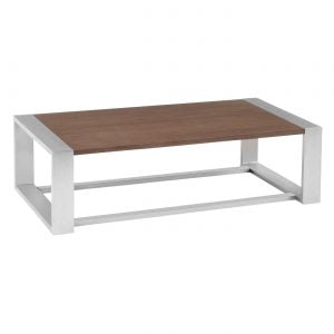 Chianti Walnut Veneer Square Coffee Table