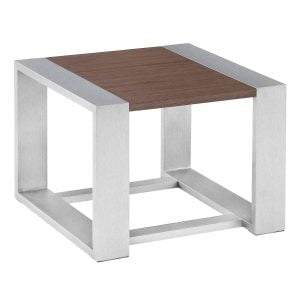 Chianti Walnut Veneer End Table