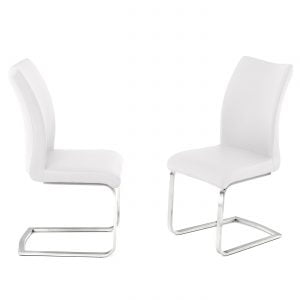 Paderna White Dining Chair