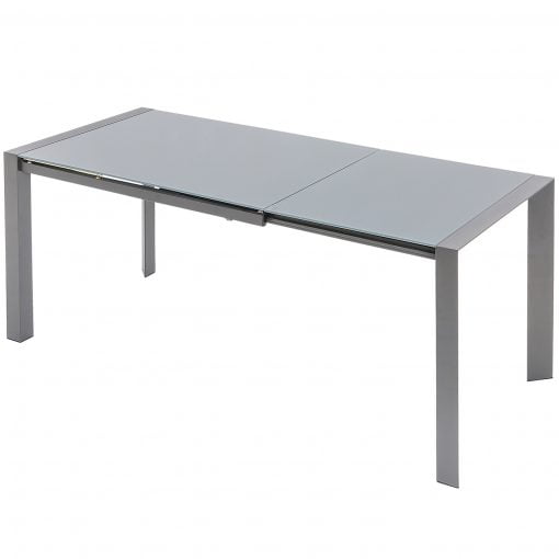 Brindisi 1.22M Grey Glass Table