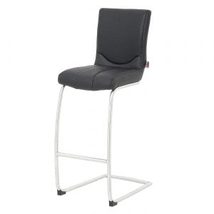 Vittorini Black Cantilever Stool