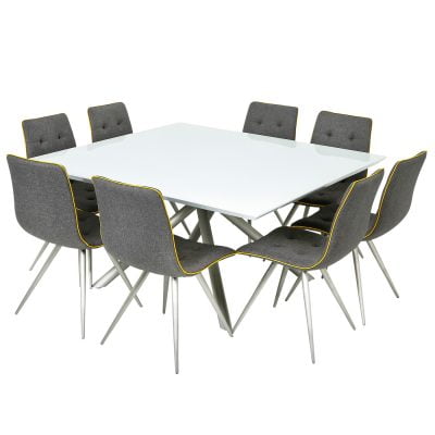 Genova Table with 8 Rimini Chairs