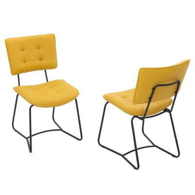 Sutera Gold PU Chairs