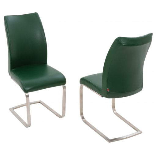 Paderna Olive Green Cantilever Chair